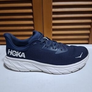 Hoka Arahi 7 Navy Blue/ White Men's Running Shoe * Size: 13D